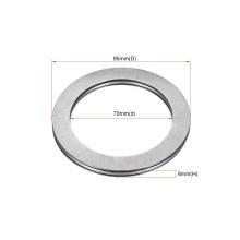 AXK7095 high quality flat needle roller thrust bearings made in china